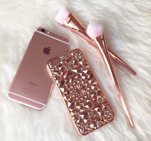 The color of rose gold is popular for things ranging from cosmetics to cell phones!