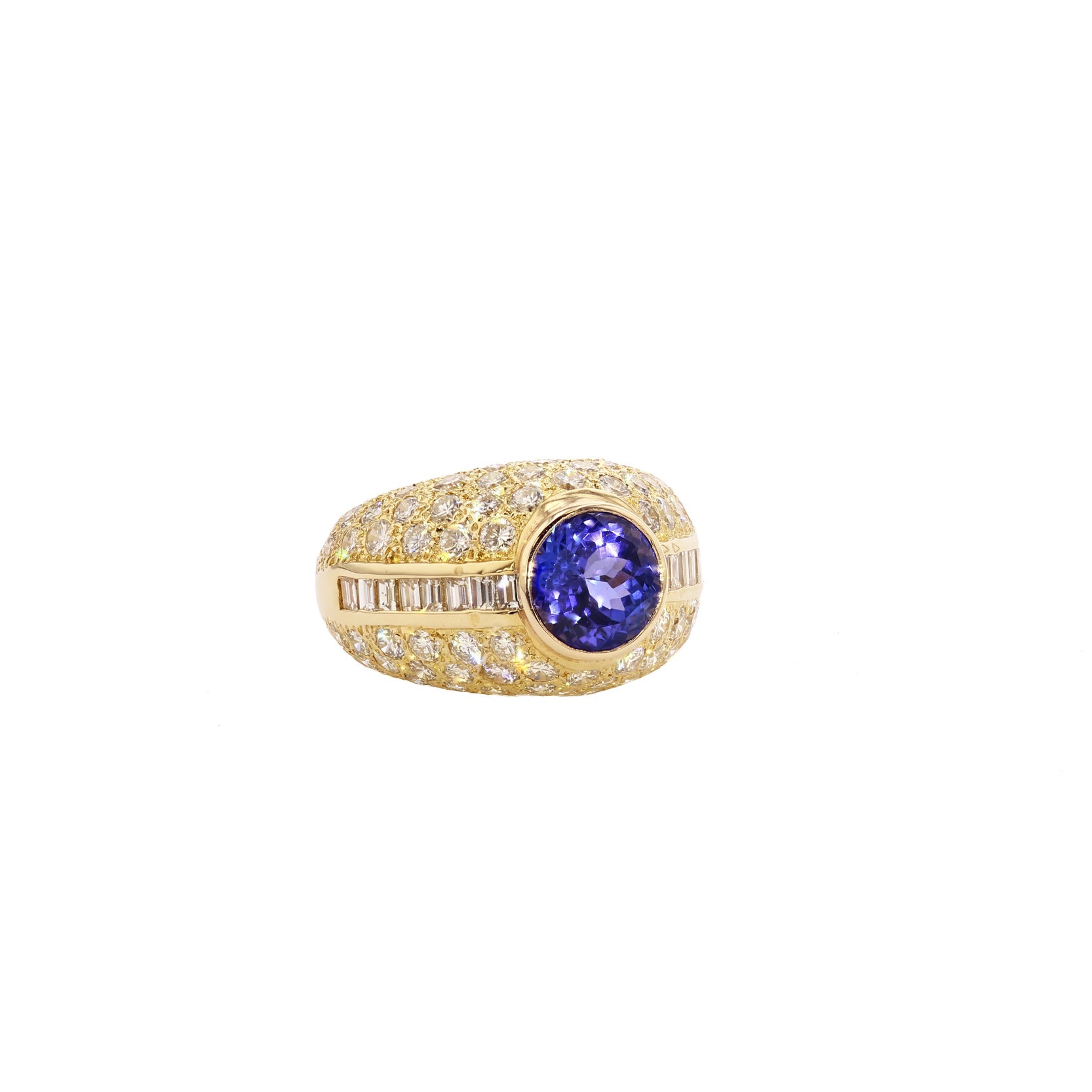Tanzanite &amp; Diamond ring. $33,000