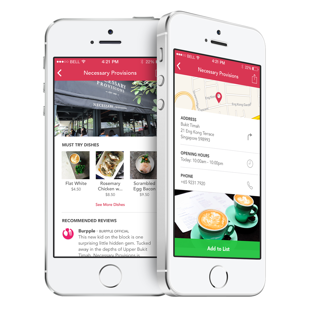  What started out as a food journal to benefit the self and friends has evolved into a social food guide that would benefit a whole community in a city. A year since its first launch, Burpple has become the leading food app in Singapore, and plans to