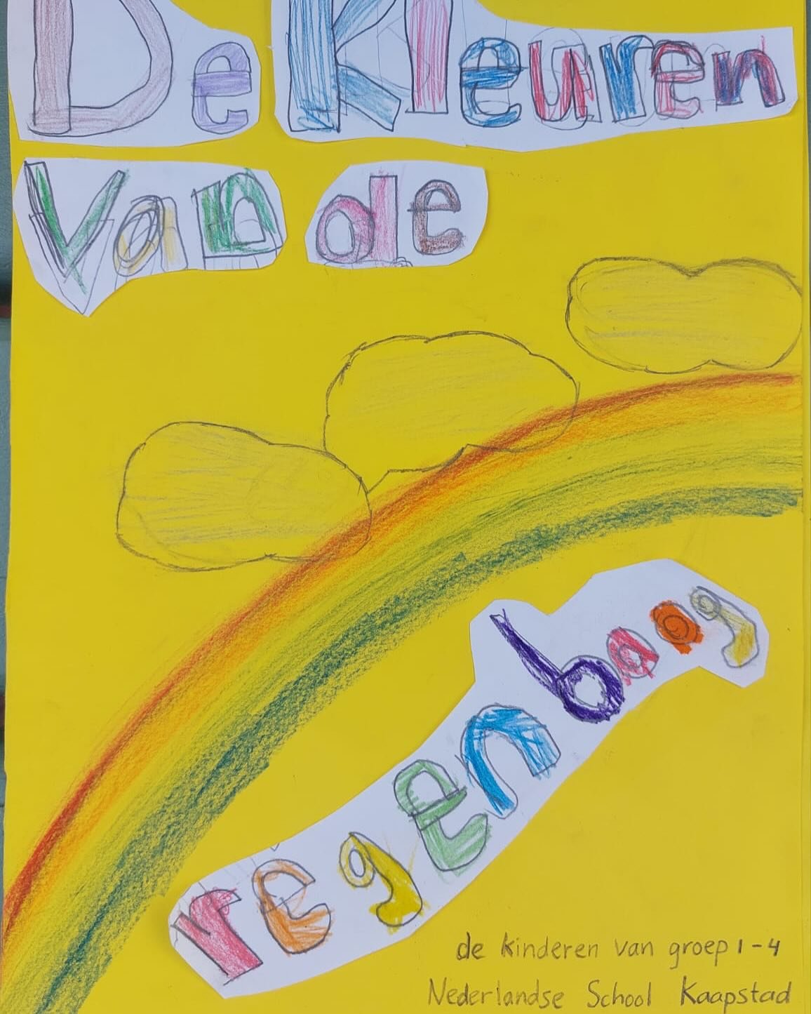 De kleuren van de regenboog. Geschreven door Fiona Rempt en illistraties door de leerlingen van de Nederlandse School Kaapstad.

#schrijven #illustraties #fantasie #nederlandselessen #taalonderwijs
