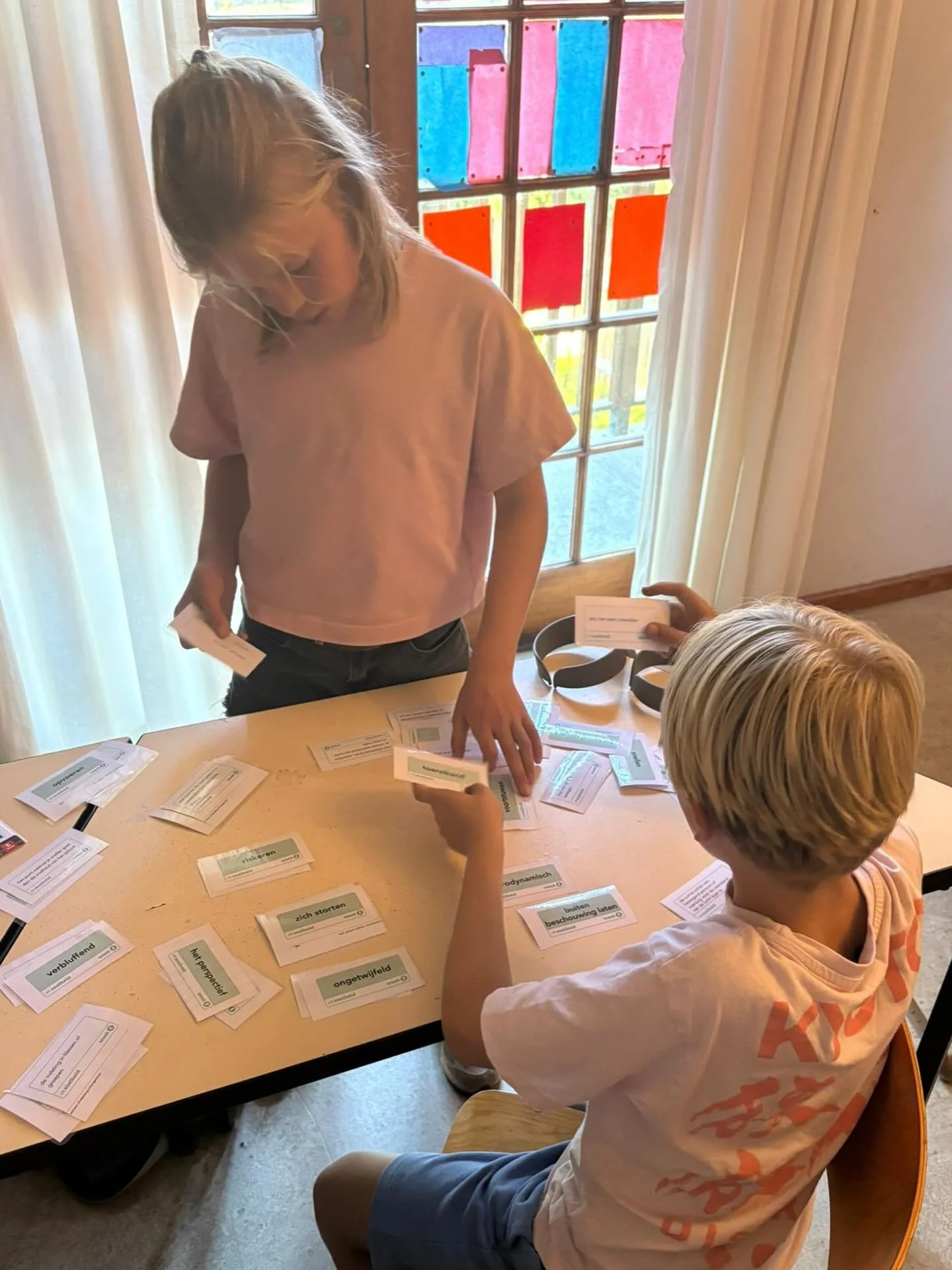 Woordenschat in de bovenbouw. 

Met een nieuw taalthema, komen nieuwe bijbehorende woorden. Leerlingen zoeken de juiste betekenis bij de woorden.

#taalles #woordenschat #nederlands