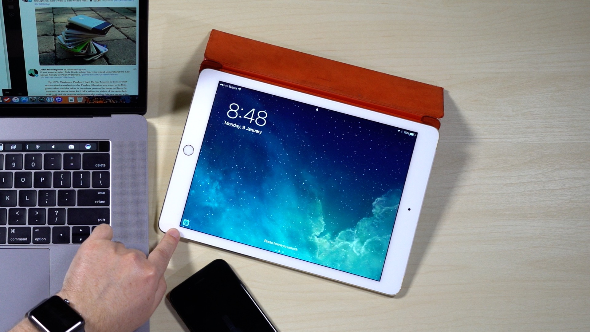 Handoff on Apple devices