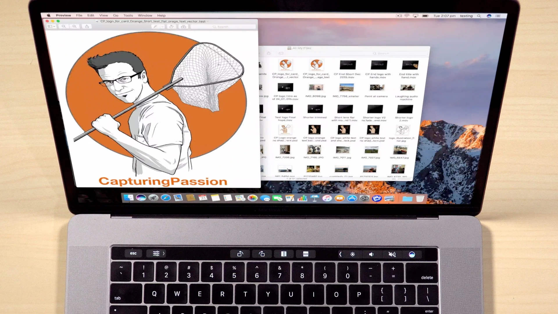 Touch Bar and the Preview App