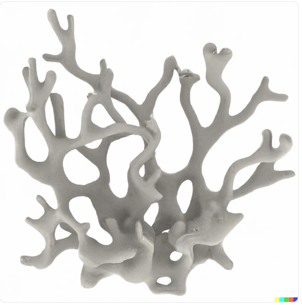 Three dimensional coral