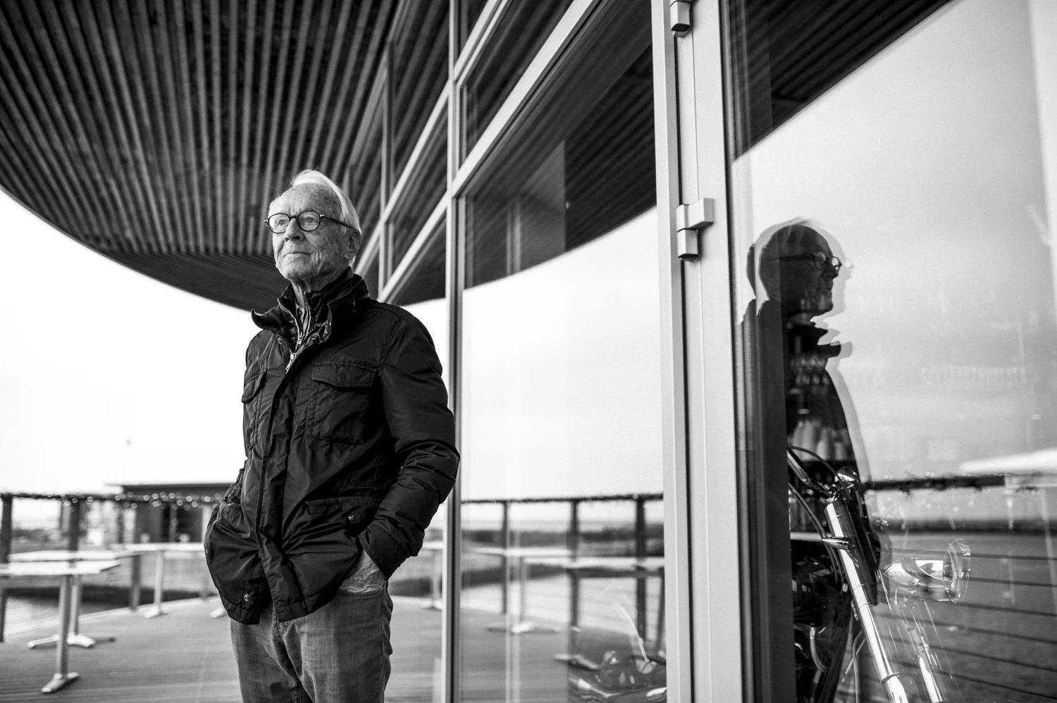 Bent Fabricius Bjerre 90 års portræt