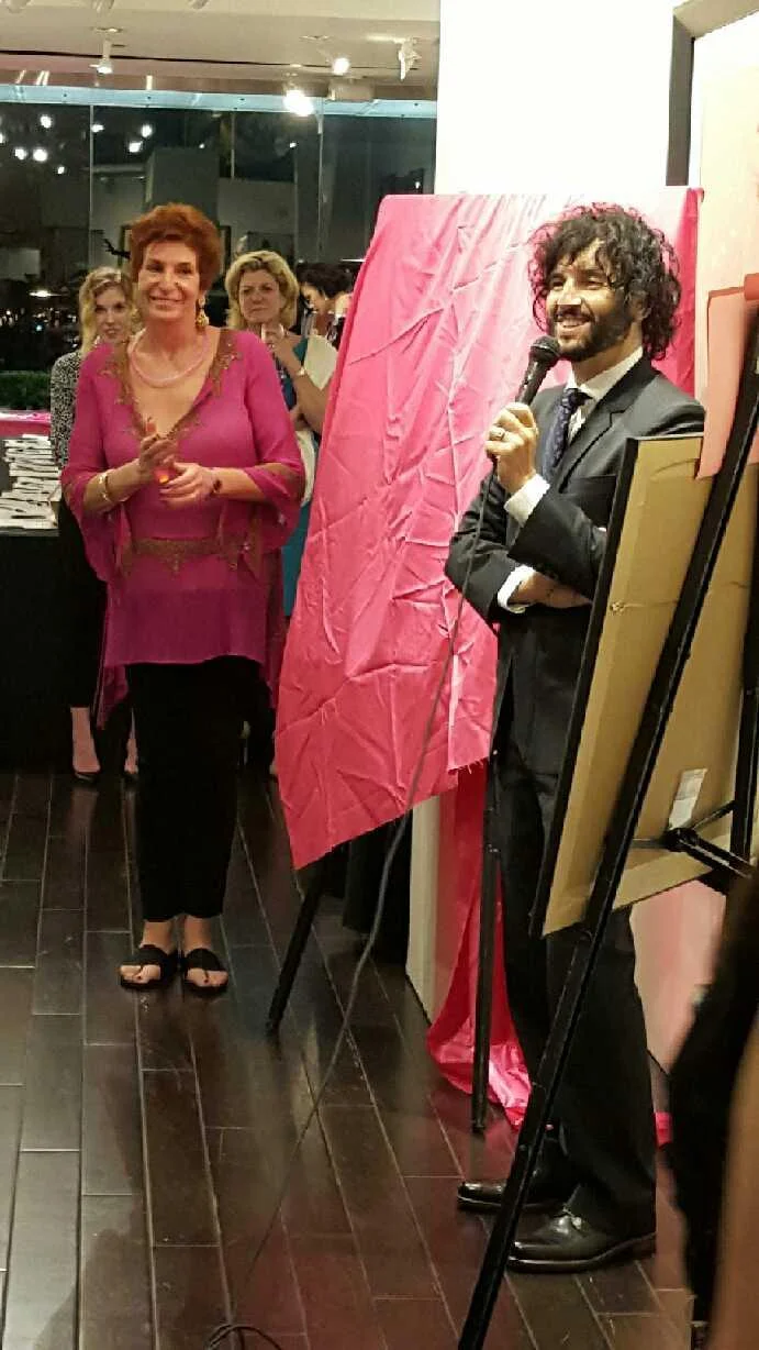 Emma and Lucci unvailing.JPG