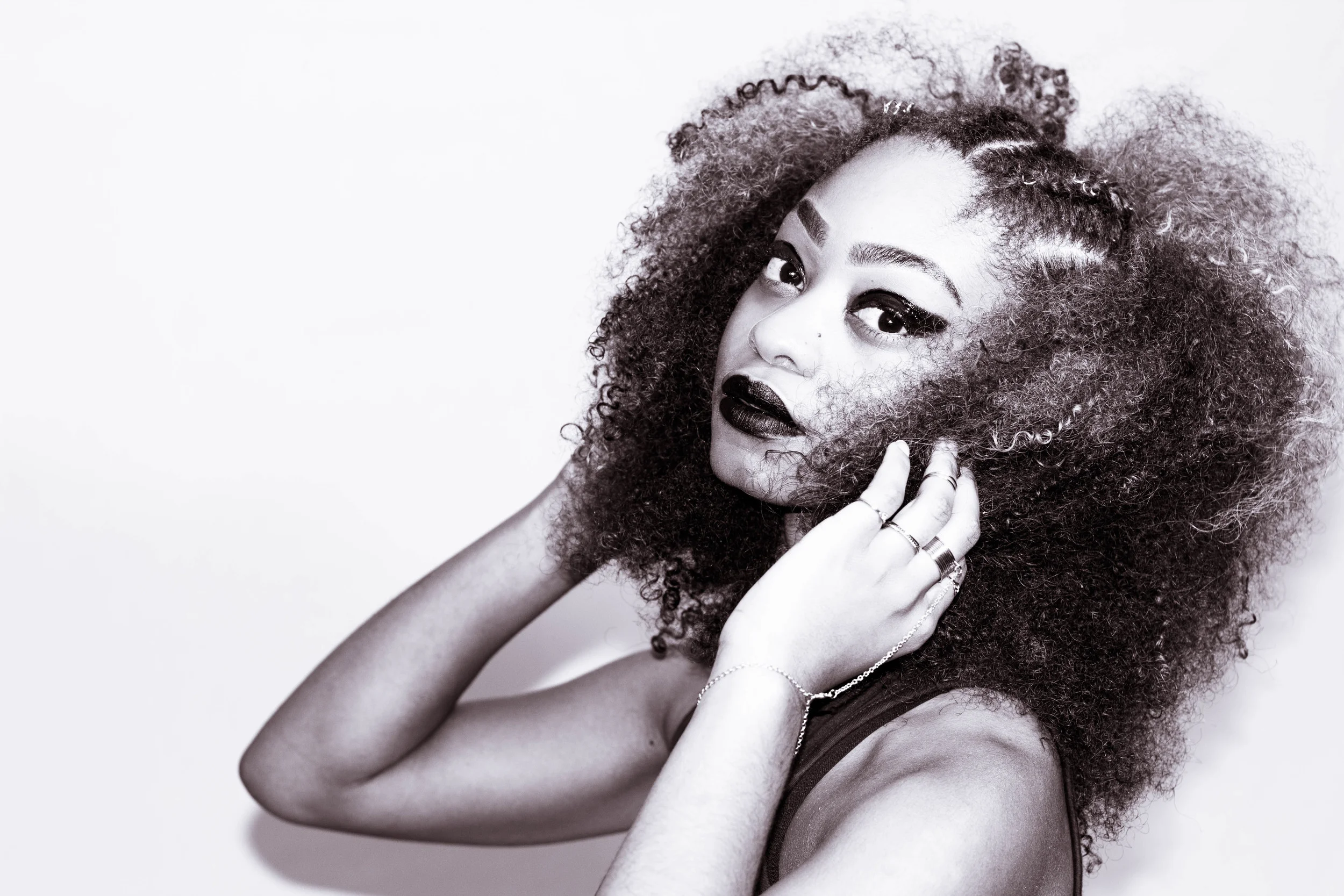 Model // Ana Mahonie MUA // Adriana Aviles Hair Stylist // Liz Sanchez Photographer // Kelsey Alyse Anderson