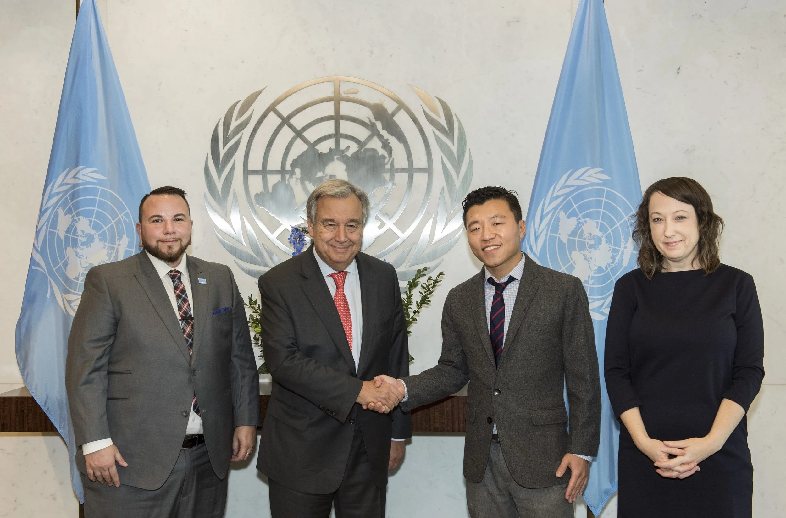 Secretary-General Meets Members of UN-GLOBE
