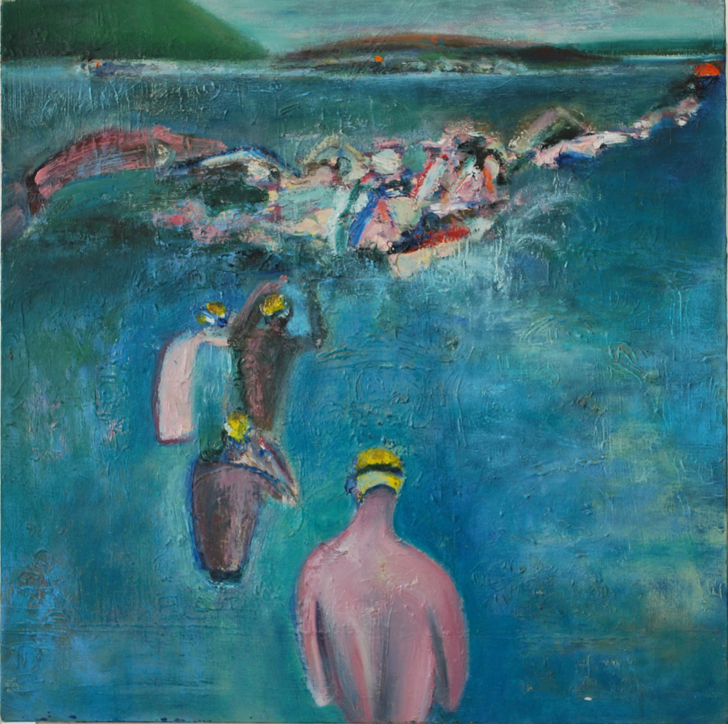 Open Water 24" x 24"