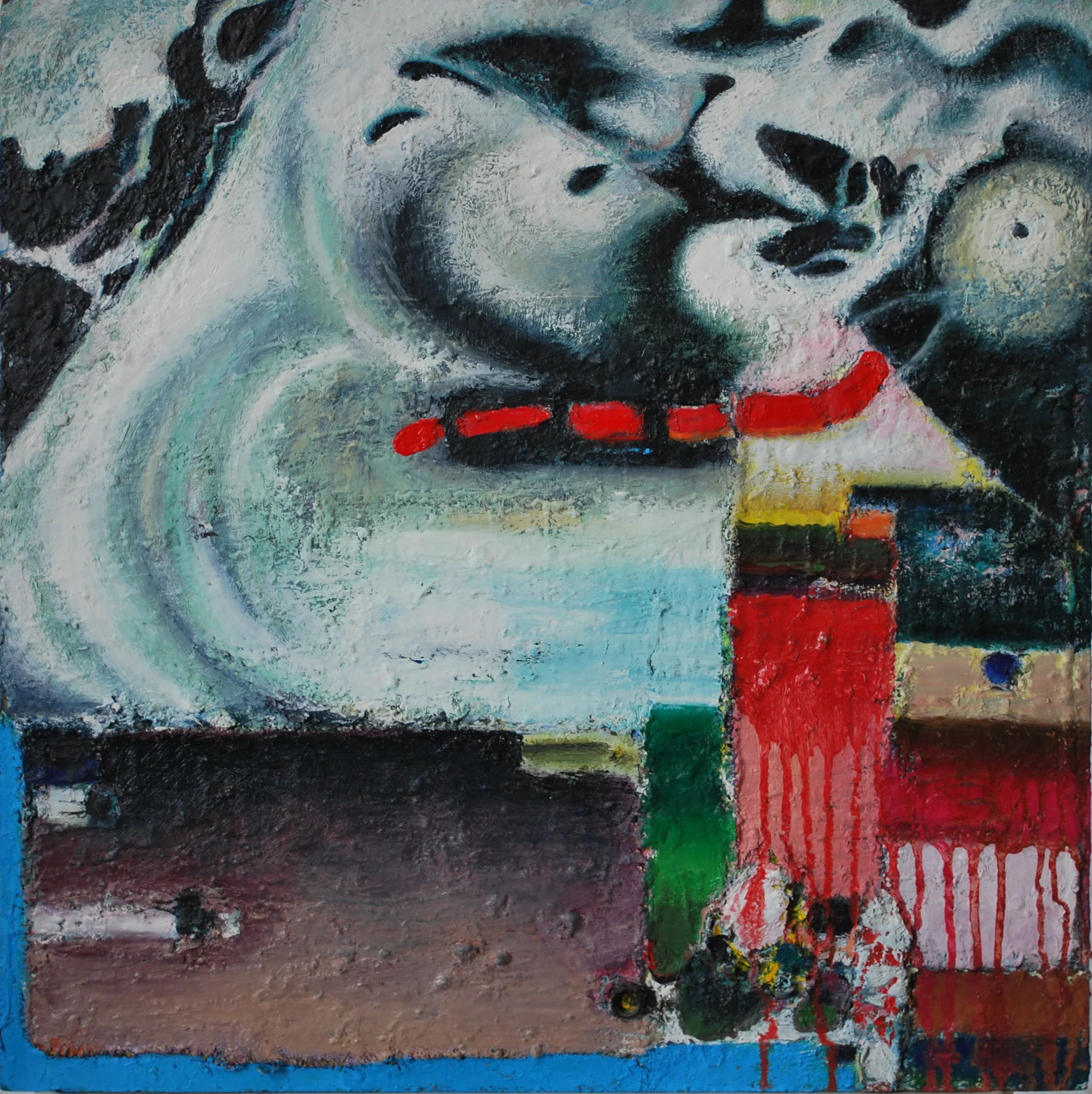 Shark's Enclave 24" x 24"