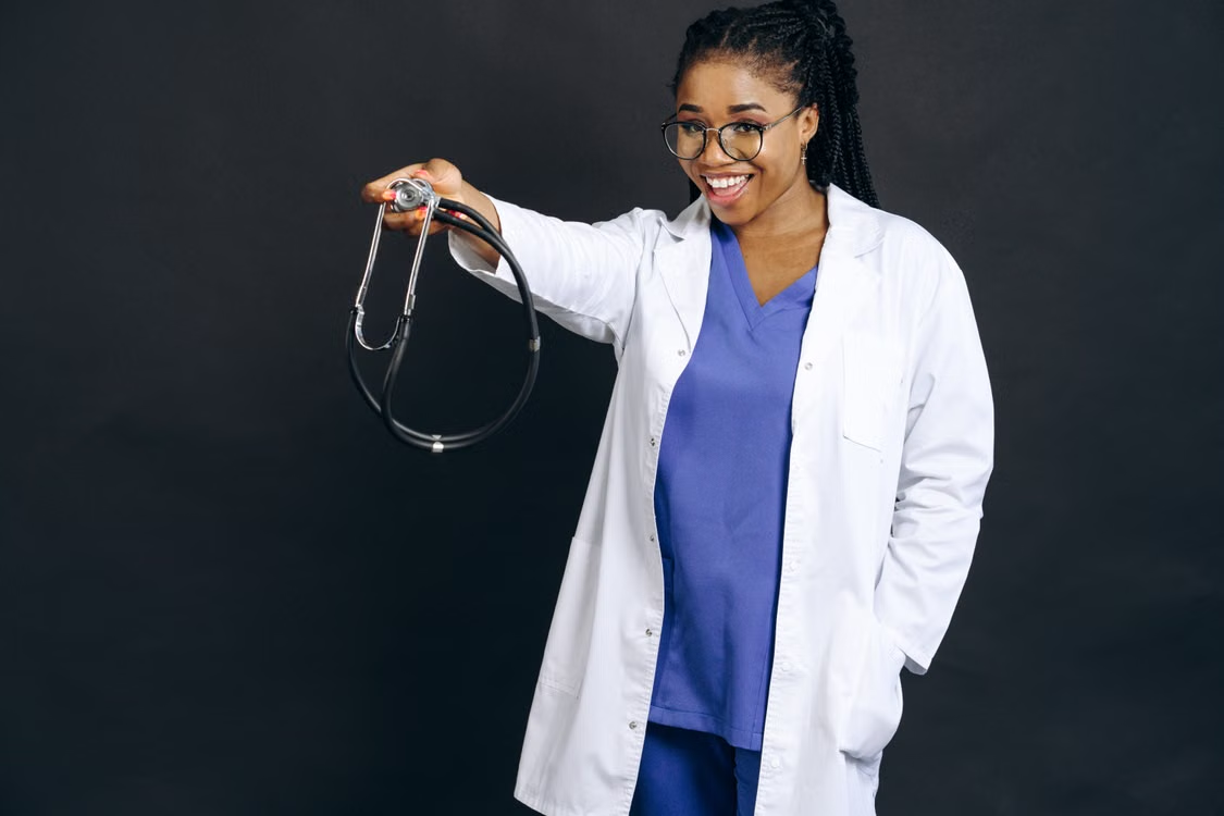 A person wears a good