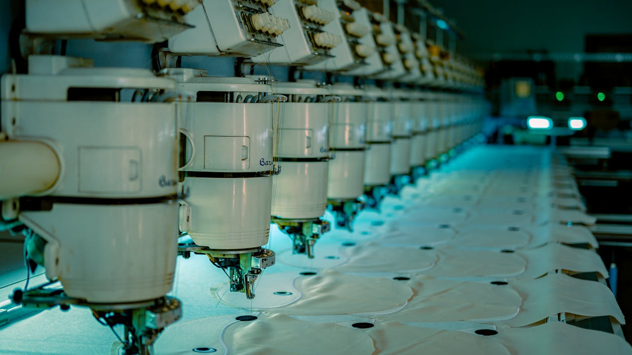 A manufacturing facility.