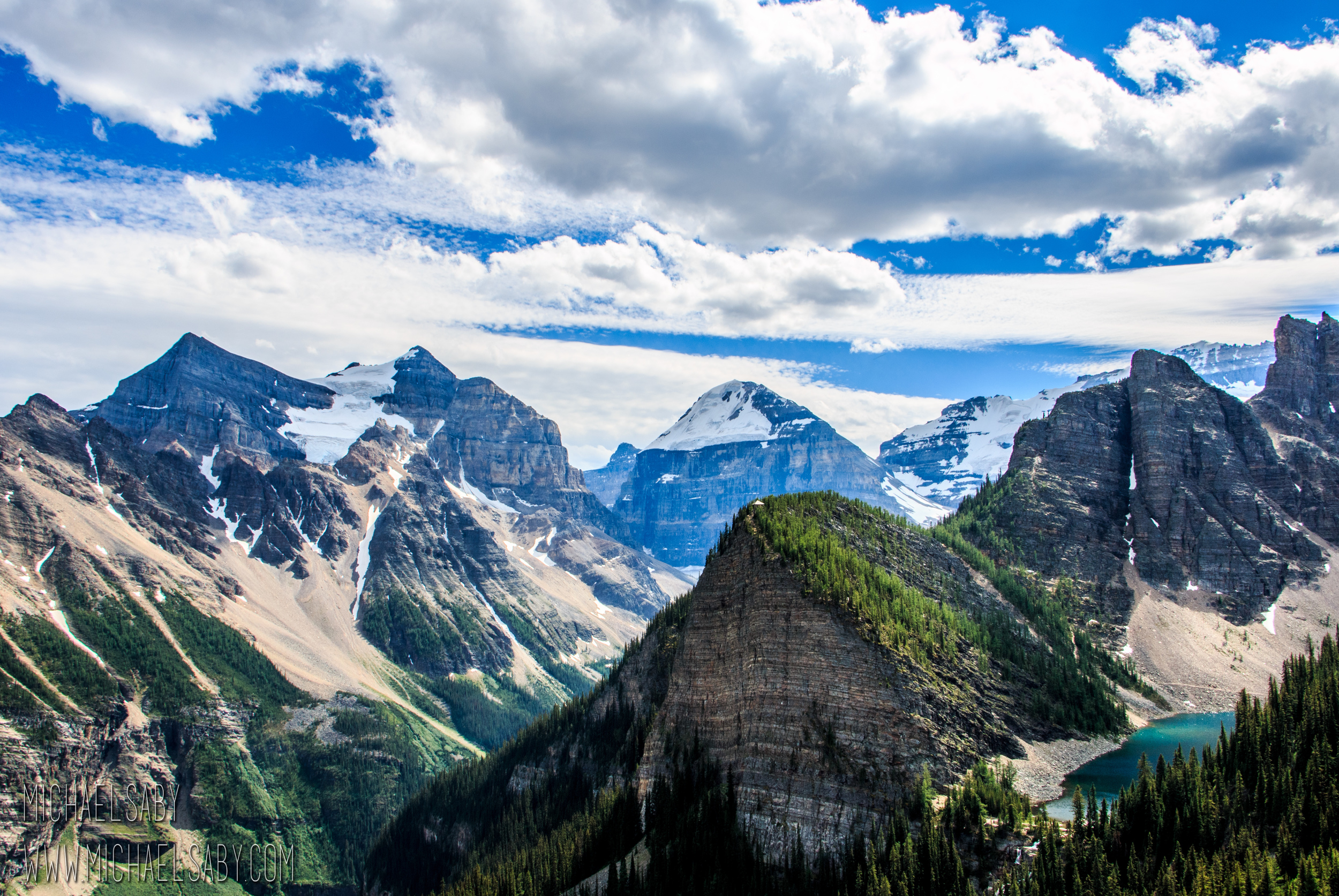 Lake Louise Mountains