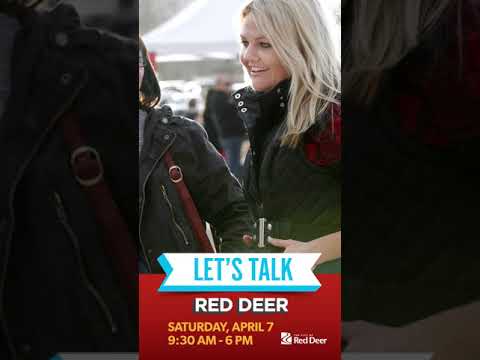 Red Deer Let's Talk Mall Display