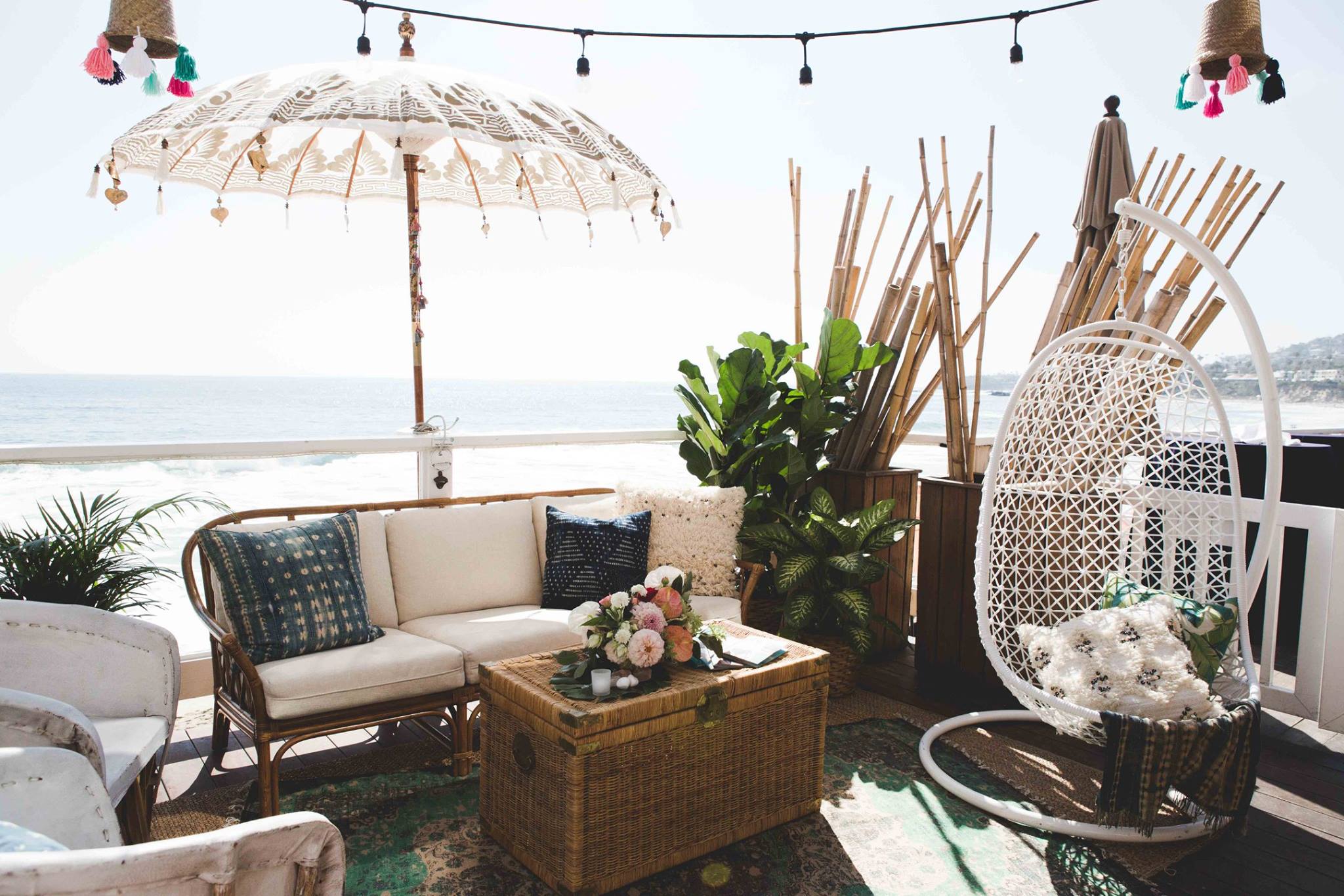 the dream scenery made possible by Pow Wow Design Studio... and a little touch from mother nature.. Ph: Luis Herrera