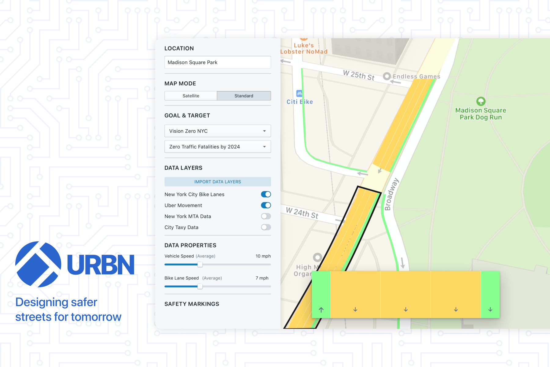 Designing safer streets for tomorrow.