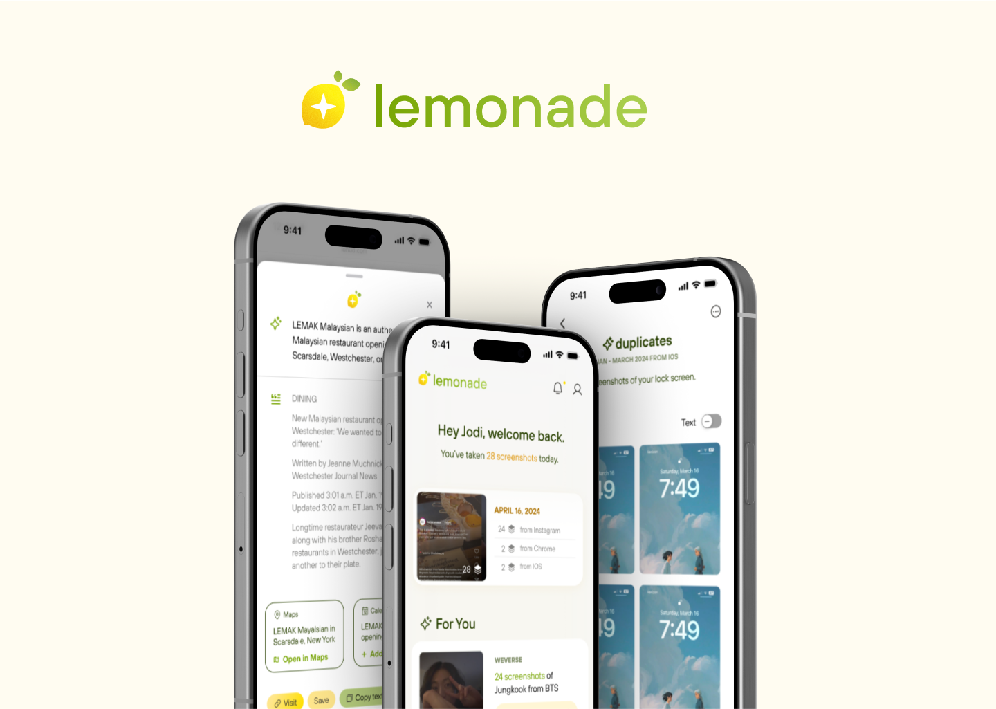 Project Lemonade | Brenda Son