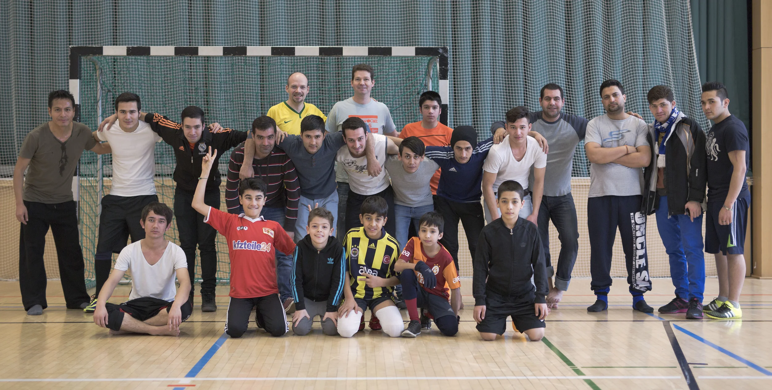 Fußball für Flüchtlinge