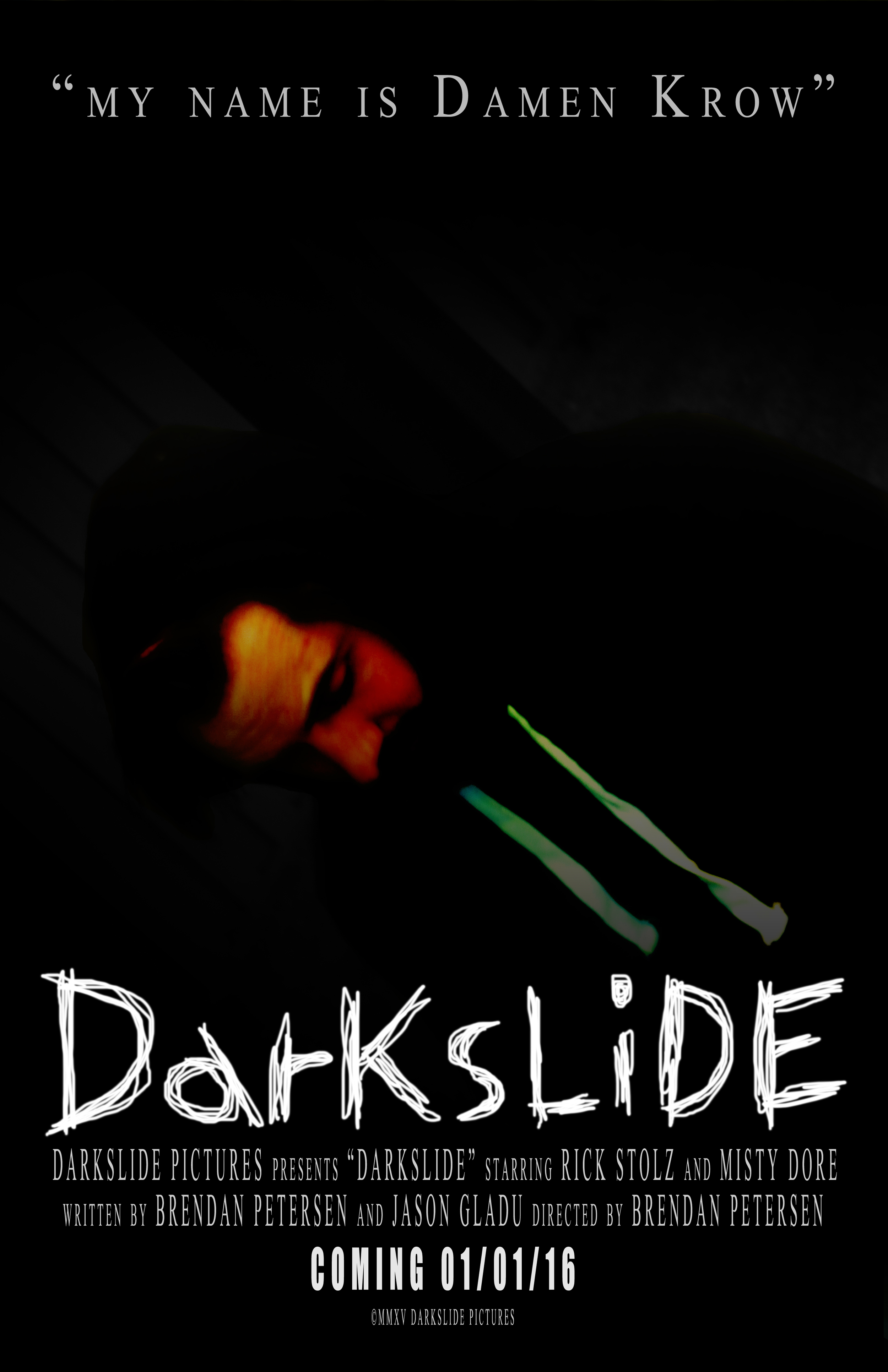 DARKSLIDE - Coming 01/01/16 Official Poster