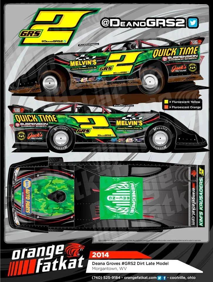 Deana Groves' 201 4 Livery