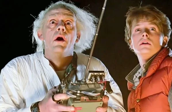 Back to the Future at the Time! 