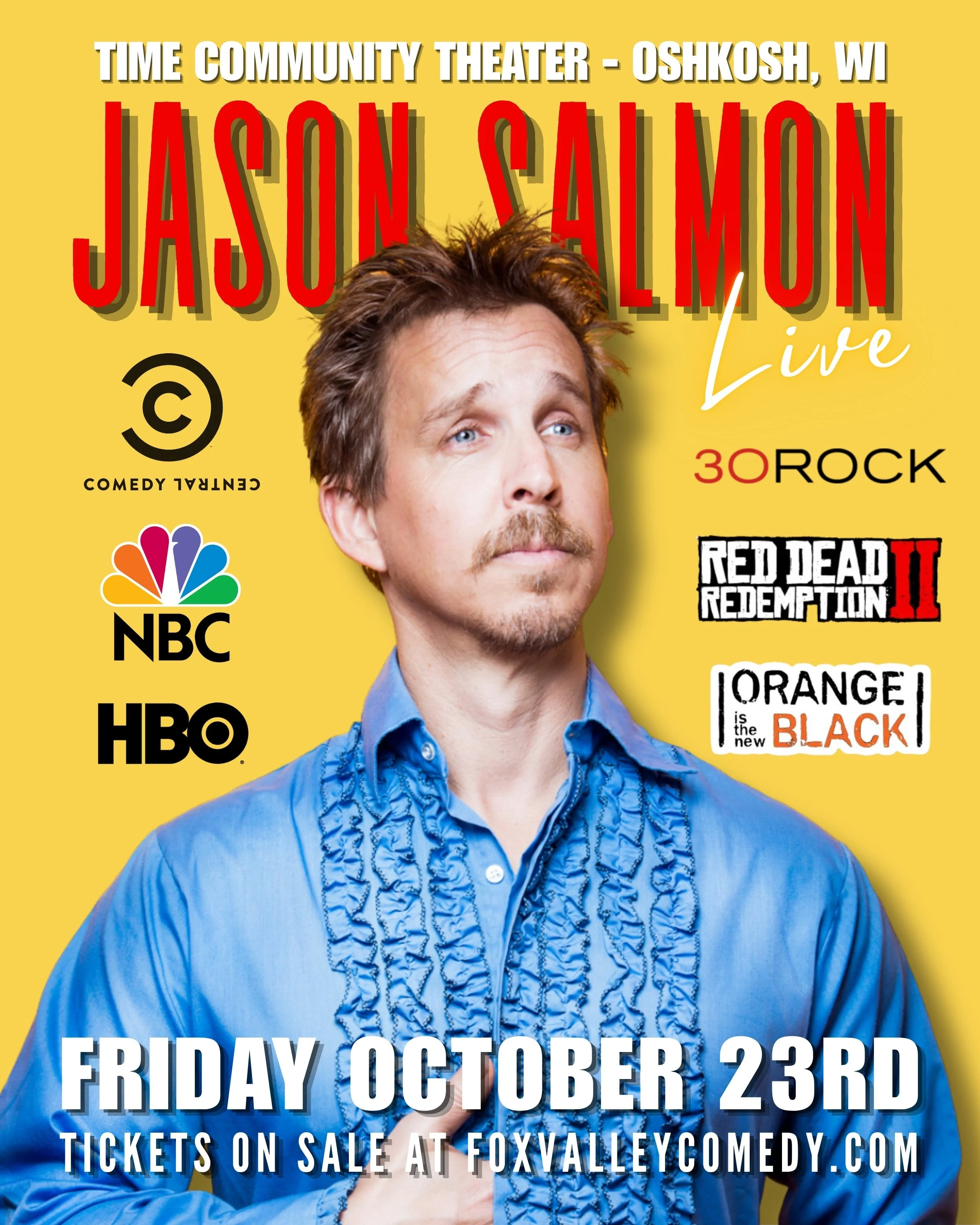 Jason Salmon at the Time! 