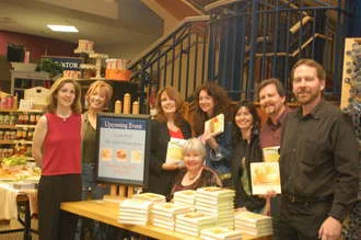 The best shopping karma of all: friends at my 2006 book signing at Davis Kidd