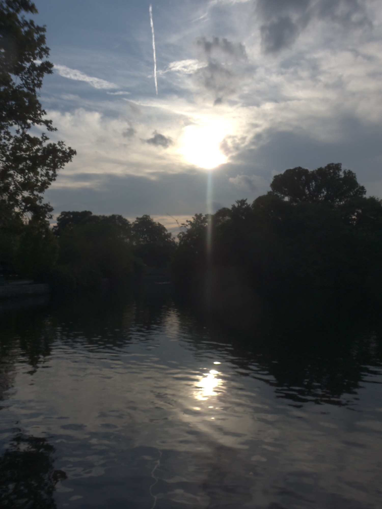 Centennial Park Summer Sunset