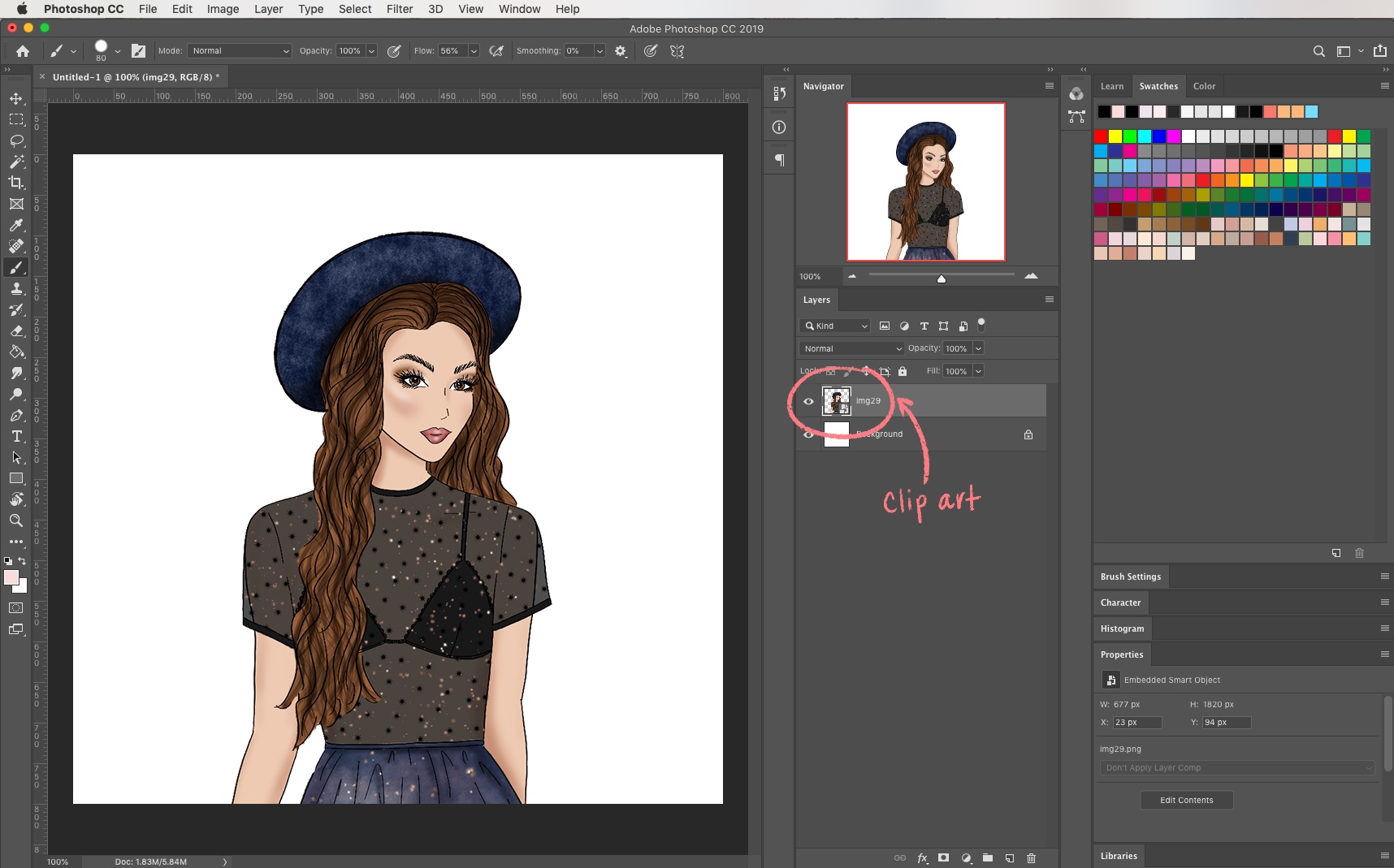 How To Change Clip Art Colors With Photoshop Masks The Weekend Gypsy