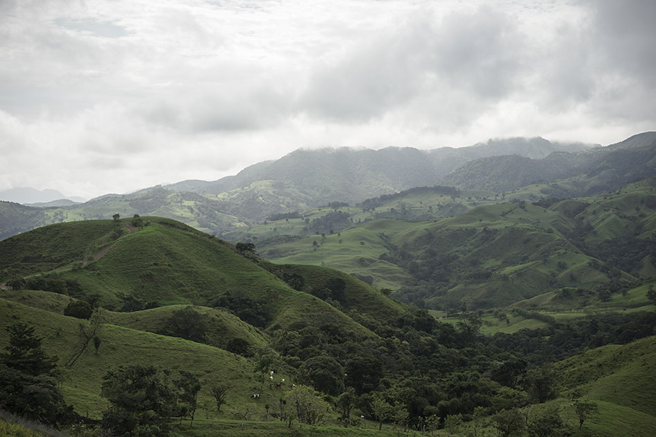 On the road to La Fortuna