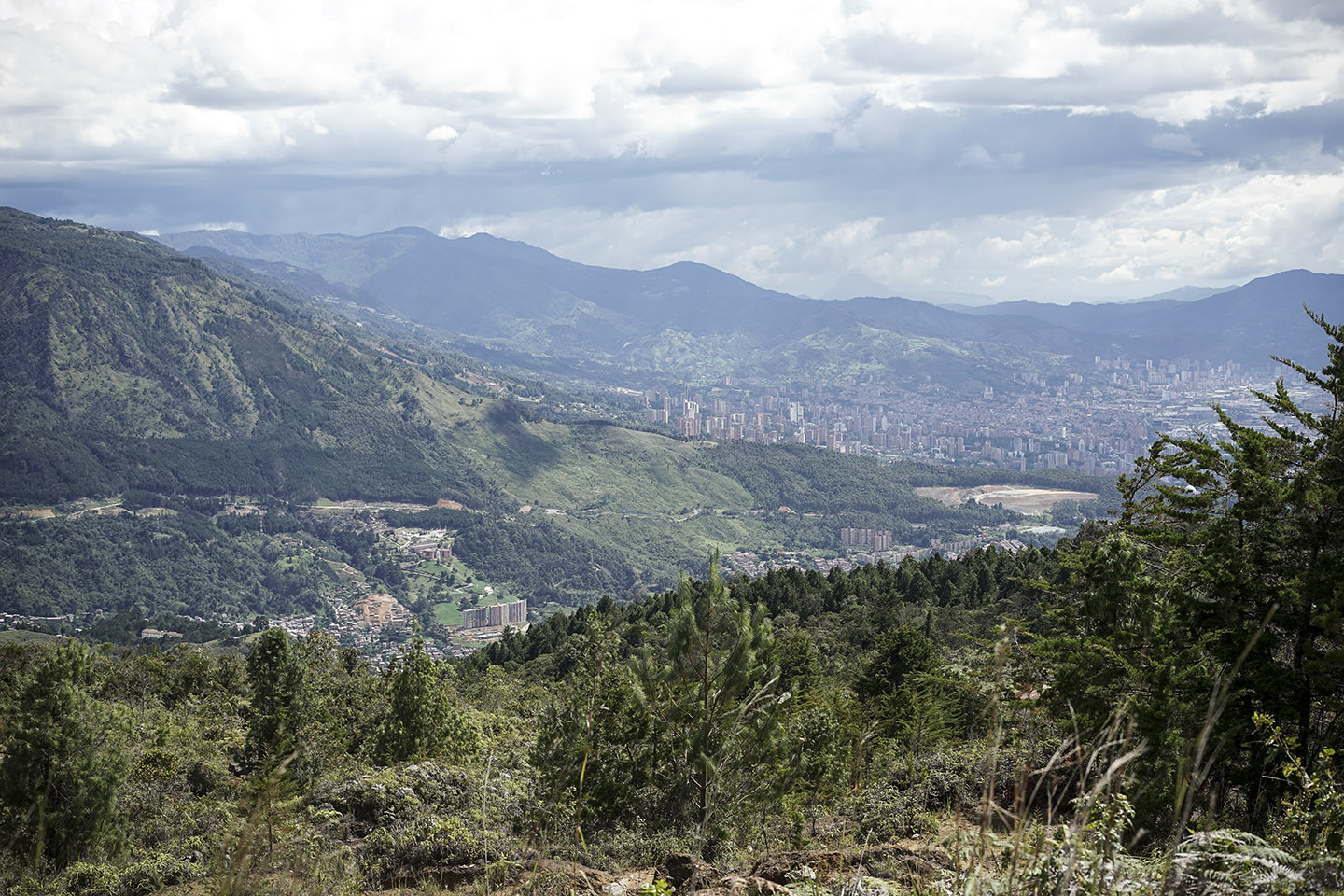 Medellín, view from Arví