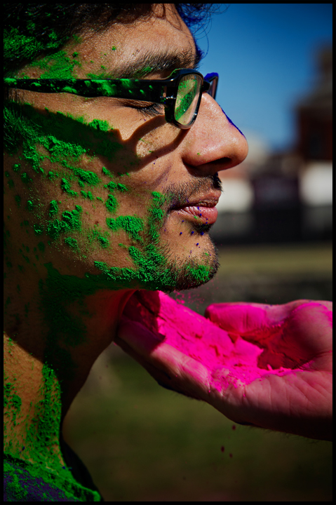 Holi Festival celebrations on WKU's South Lawn on Saturday, March 15, 2014. Photos by Brian Powers