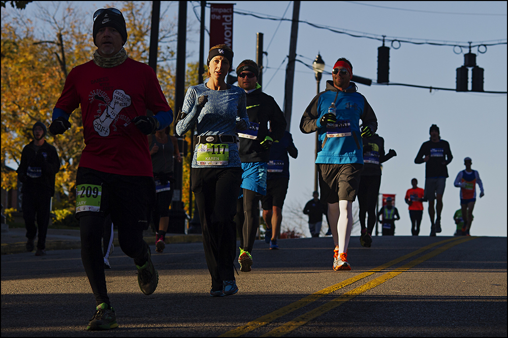  The third running of the Bowling Green 26.2 and Half-Marathon in Bowling Green, Ky on Sunday, November 2, 2014. Photos by Brian Powers :: bpowersphotography.com 