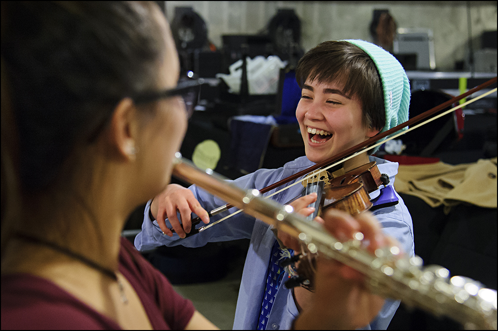  Students at Interlochen Arts Academy in Interlochen, MI on Tuesday, December 9, 2014. Photo by Brian Powers 