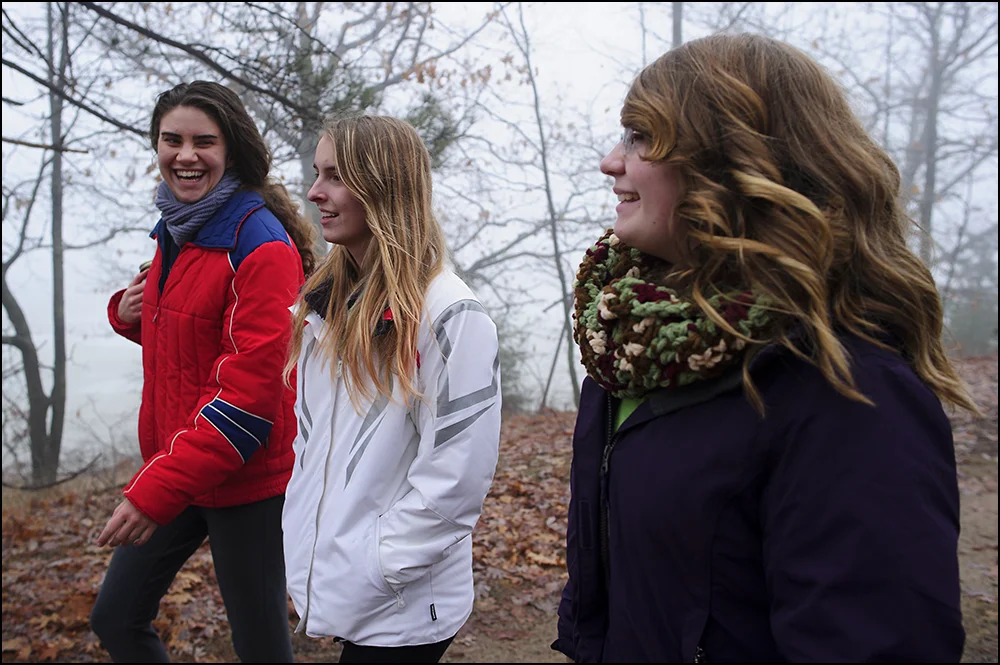 Students at Interlochen Arts Academy in Interlochen, MI on Sunday, December 14, 2014. Photo by Brian Powers