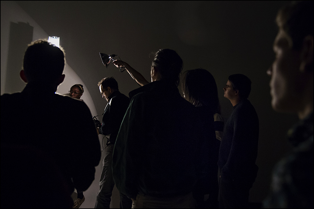 Gregory Heisler lighting demonstration and presentation at the WKU School of Journalism and Broadcasting on Monday, November 10, 2014. Photos by Brian Powers
