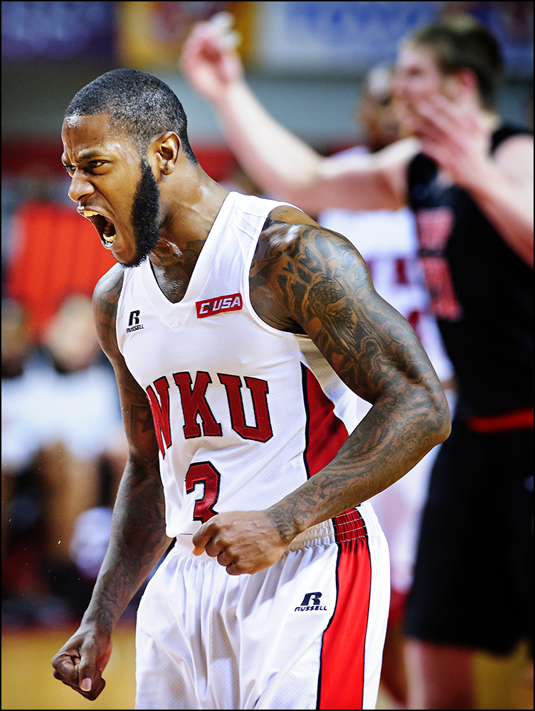  WKU vs. UTEP during their game at Diddle Arena in Bowling Green, Ky. on Thursday, January 22, 2015. Photo by Brian Powers 