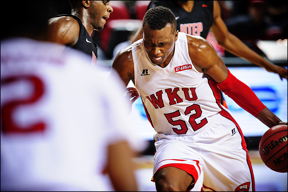  WKU vs. UTEP during their game at Diddle Arena in Bowling Green, Ky. on Thursday, January 22, 2015. Photo by Brian Powers 