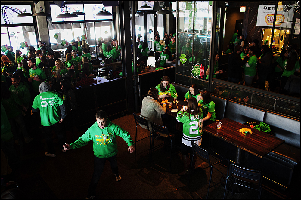  Unofficial in Chicago bar crawl on Saturday, March 7, 2015. Photos by Brian Powers 