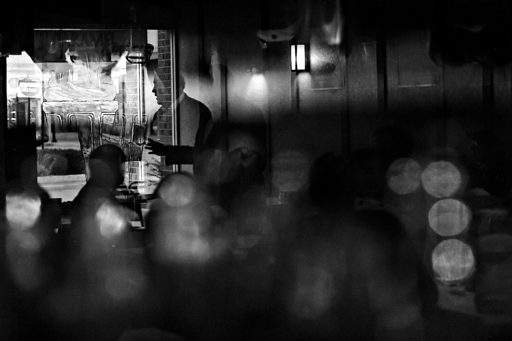  Republican presidential candidate Mike Huckabee speaks during a campaign stop at Sam's Soda and Sandwiches on Friday, October 30, 2015 in Carroll, Iowa.
 