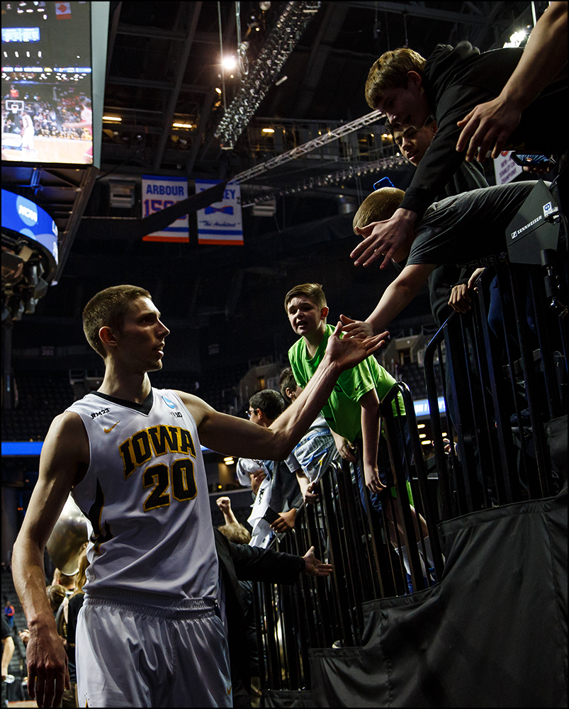  during their first round NCAA championship game on Friday, March 18, 2016 in New York City,New York. 