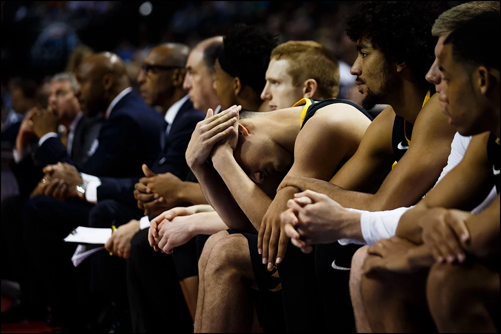 during their second round NCAA Basketball Championship game on Sunday, March 20, 2016 in New York City, New York.