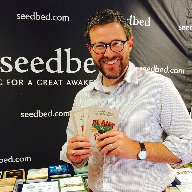 Winfield at a recent book launch of Plant: A Sower's Guide to Church Planting. 