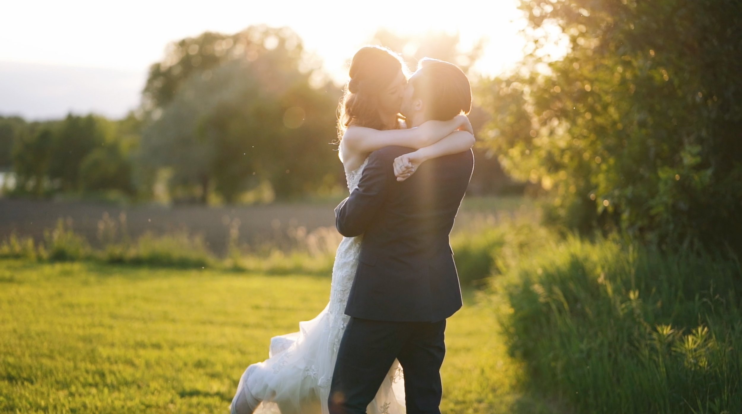 Erin + Christopher - Gorgeous Wedding at Bloom Lake Barn