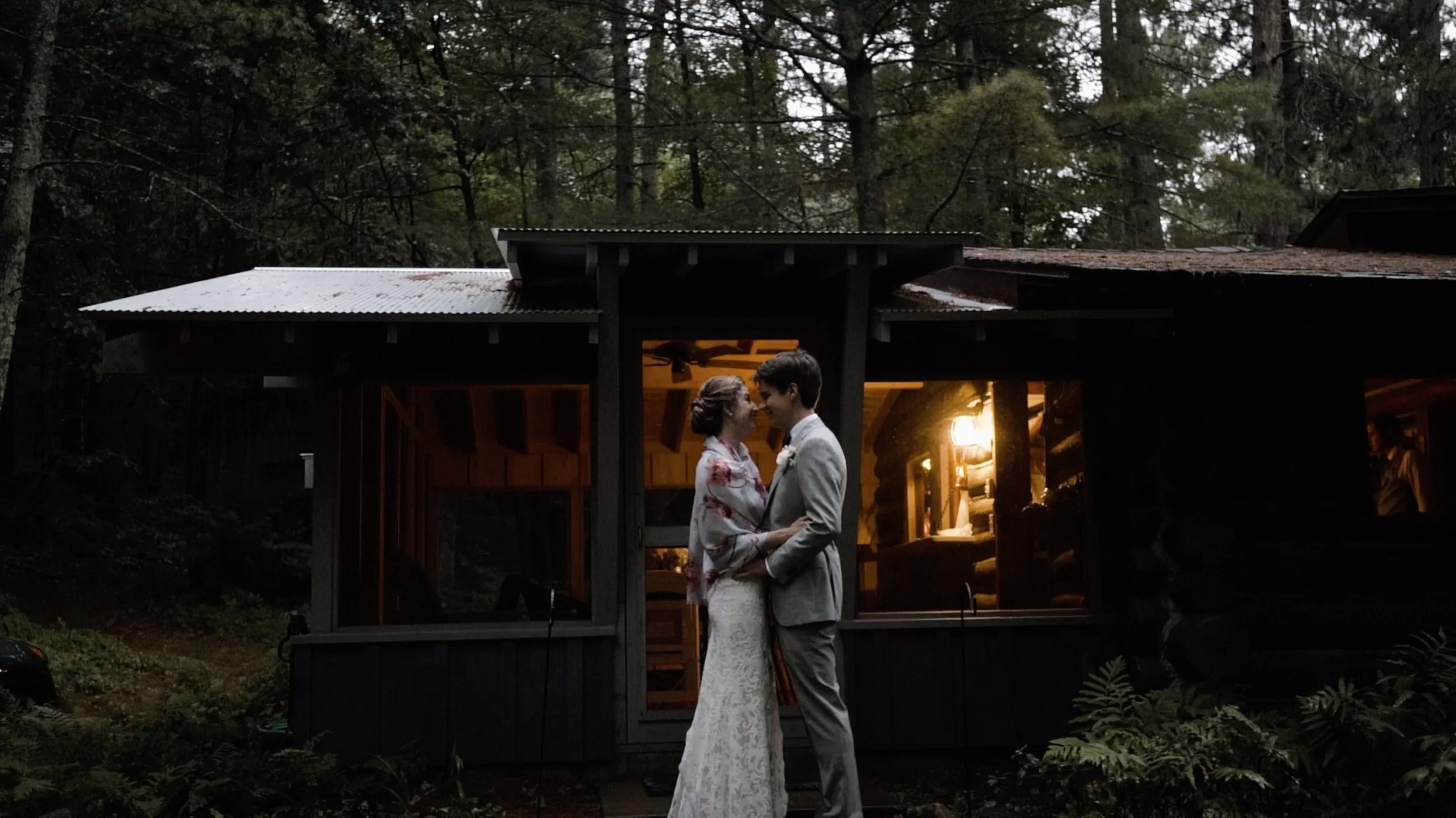 Mark + Maura - Magical Cabin Wedding in Central, MN