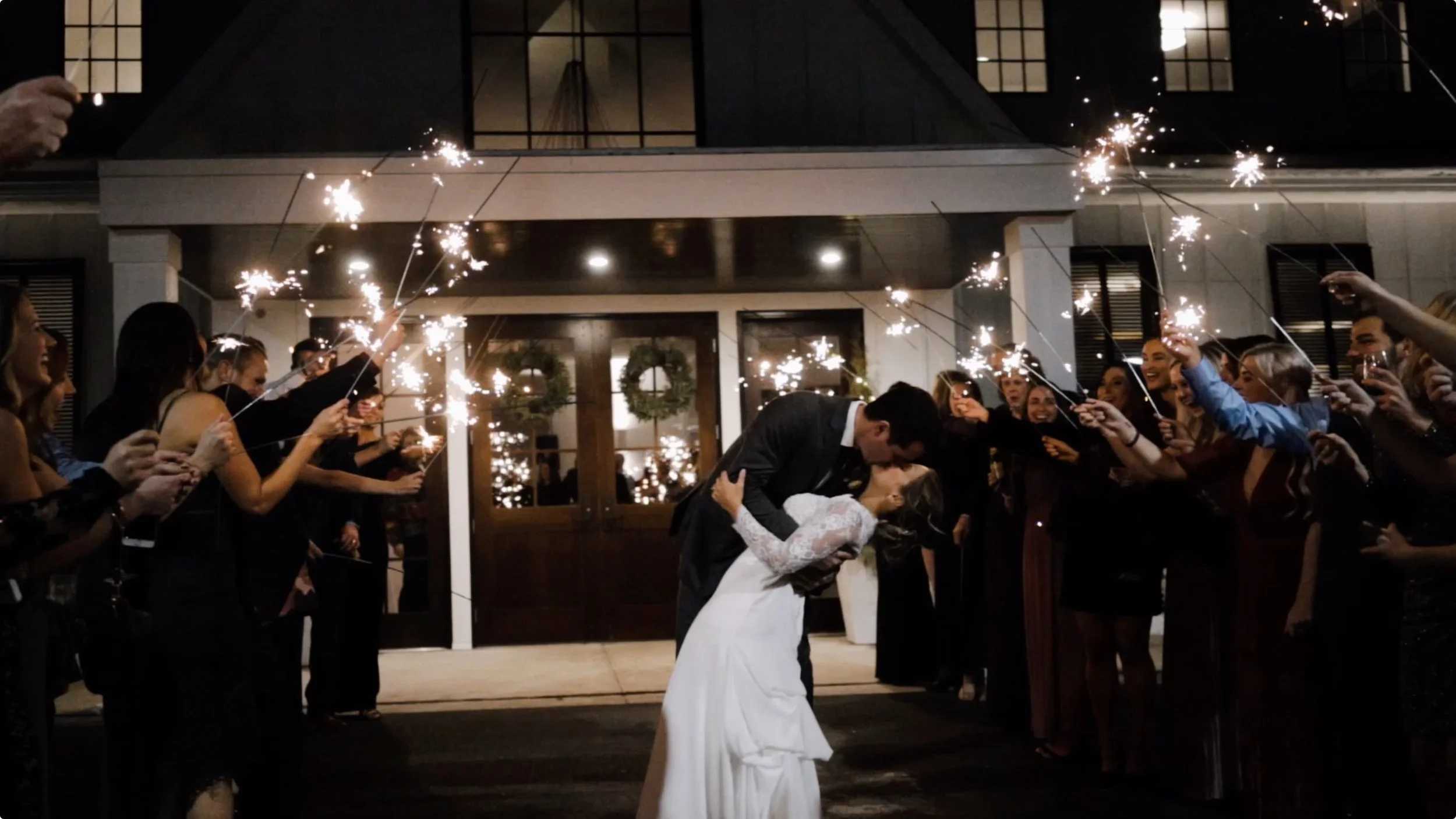 Vanessa + Brady - Winter Wedding at The Hutton House