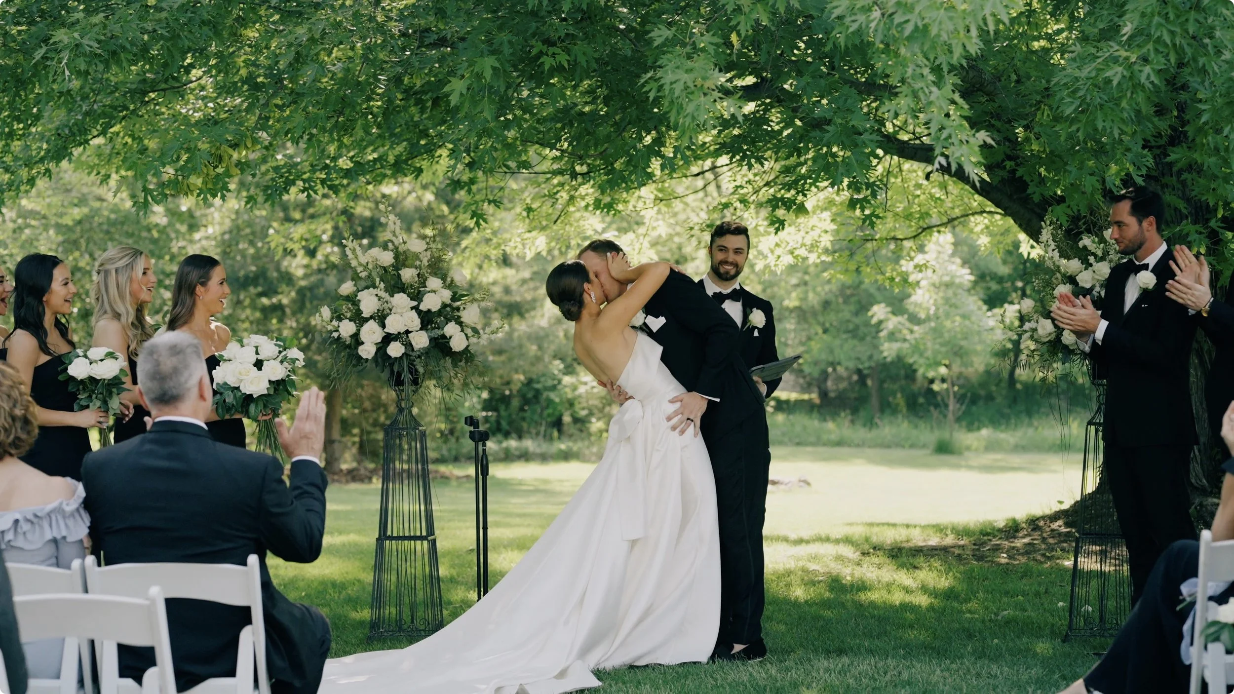 Anna + Dylan - Stunning Wedding at Wayzata Family Home