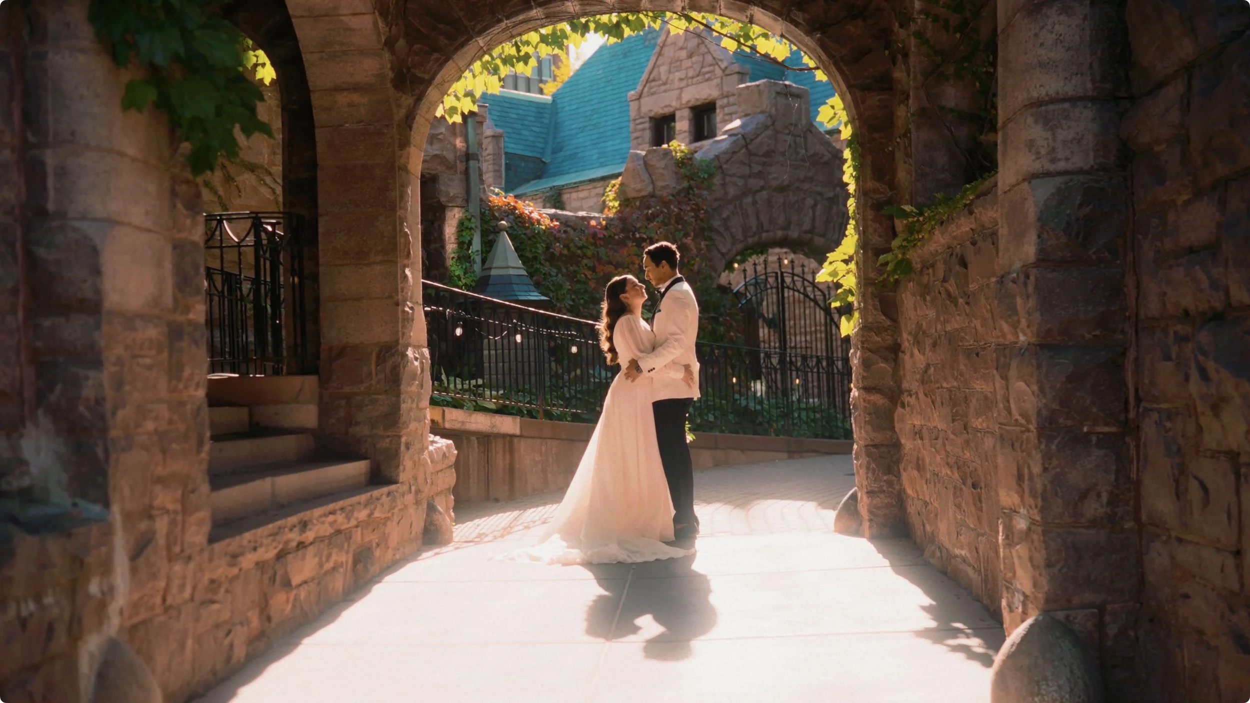 Alex + Ian - Classy Mansion Wedding at The Van Dusen Mansion