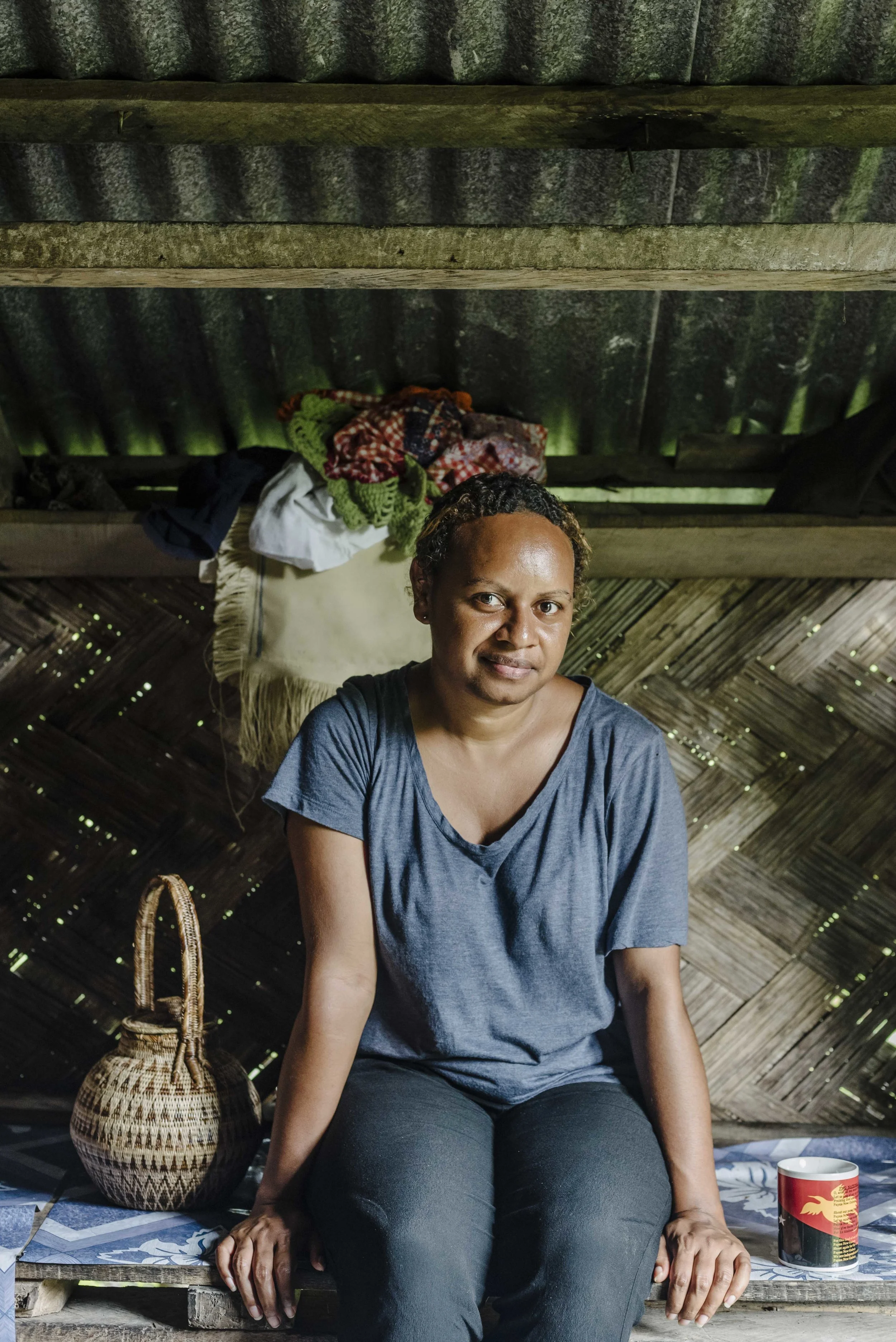 Ruth. Fixer extraordinaire. Bougainville, PNG.