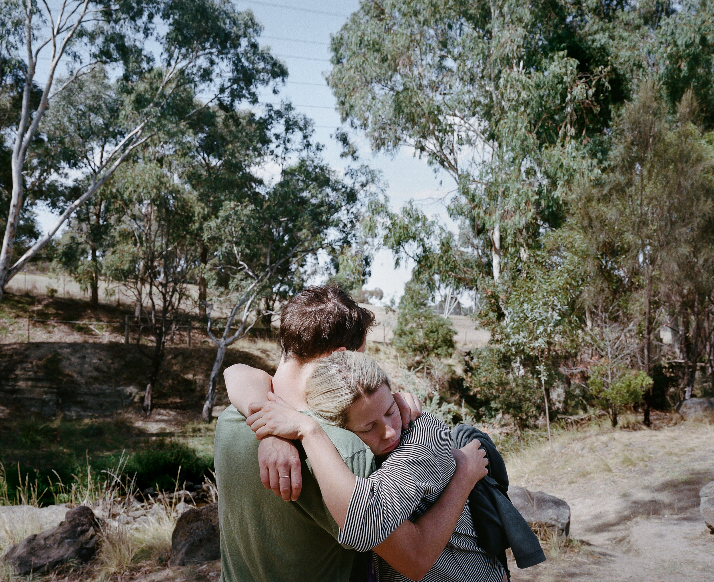 Greta and Jeremy by Edgar's Creek, 2018